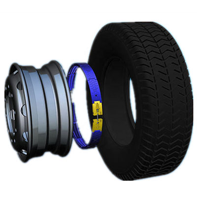 15 16 17 18 20 bandes plates de protection de pneu crevé de dispositif courues 22,5 par pouces pour le camion blindé