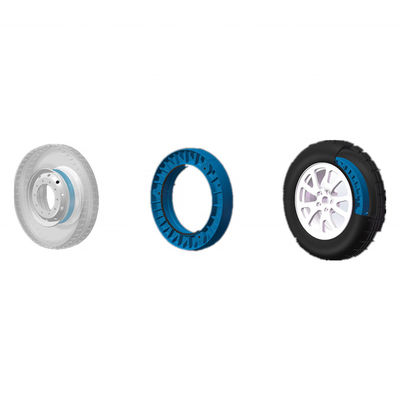15 16 17 18 20 bandes plates de protection de pneu crevé de dispositif courues 22,5 par pouces pour le camion blindé