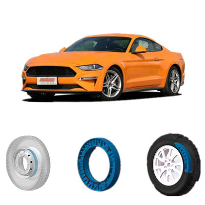 Bandes plates de sécurité de pneu de course plate de protection pour Ford Mustang 235/55R17 215/65R17