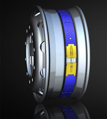 Bandes plates courues pour l'appui plat Ring System de dispositif de course de véhicule blindé