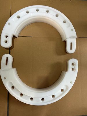 Le pneu crevé de course de véhicules utilitaires insère des insertions de Runflat de matériaux synthétiques de polymère