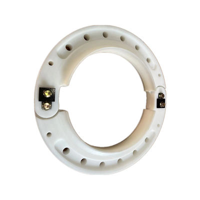La roue plate de course blanche de polymère insère la protection de pneu d'appartement de preuve de balle