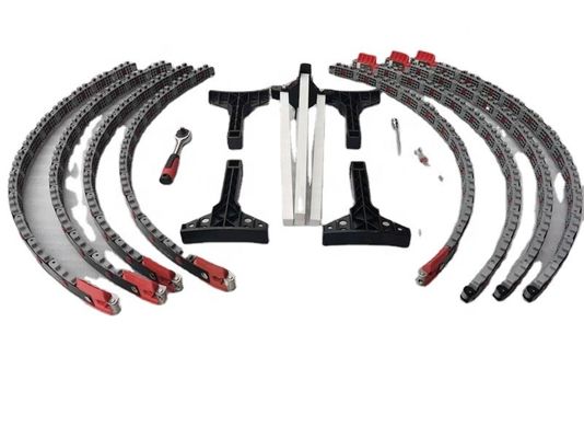 Dispositif plat de 17 de pouce 18inch de course bandes de sécurité pour le véhicule utilitaire de SUV d'ambulance de pompe à incendie
