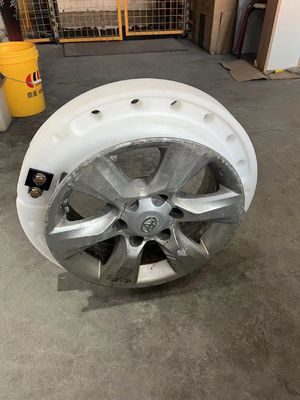 Le pneu plat de course de secours de haut polymère insère le dispositif plat de course courante de sécurité de véhicule