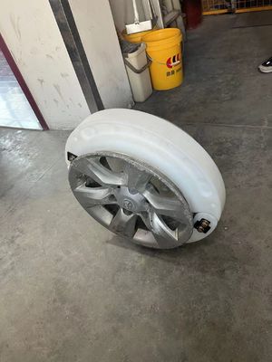 Le pneu plat de course de secours de haut polymère insère le dispositif plat de course courante de sécurité de véhicule