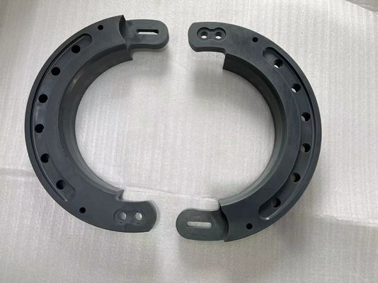 Le pneu plat de course noire de haut polymère insère des systèmes de Runflat de camions lourds