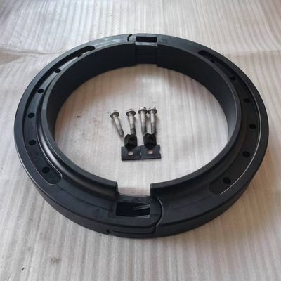 CL Grade militaire Noir/Blanc Pneus à roulement plat inserts polymère certifié CE 285/60R18 - 295/80R22.5