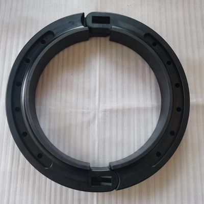 Résistance à l'abrasion Le revêtement en polyuréthane noir offre une excellente résistance chimique