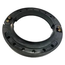 Polyuréthane de qualité militaire, pneus à roulement plat, inserts, résistance à l'abrasion, pneus à roulement plat, certifiés CE/ISO