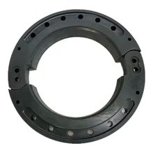 Circulaire noir courir pneu plat inserts courir roue plate inserts résistance à l'abrasion