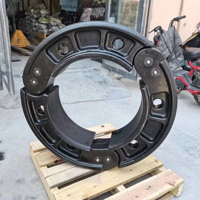 245 70/R22.5 Véhicule blindé lourd Military Run Plate Insert Proof Bullet Run Système plat Pneus solides