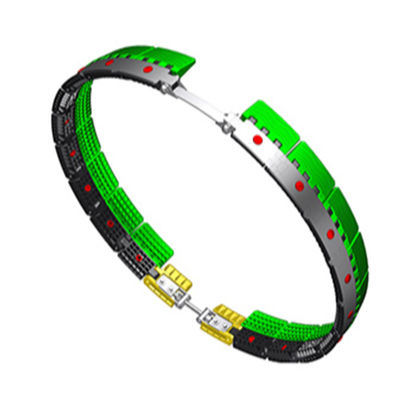 Bandes de sécurité pour pneus plats de matériaux de haute précision pour camions