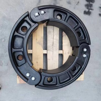 245 70/R22.5 Véhicule blindé lourd Military Run Plate Insert Proof Bullet Run Système plat Pneus solides